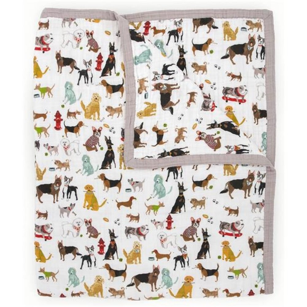 Little Unicorn Cotton Muslin Quilt X-Large Blanket | 100% Cotton